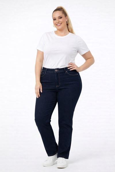 Immagine di CURVY GIRL STRETCH EXTRA BIG DENIM JEANS